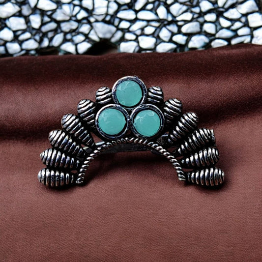 Unique Maharashtrian Nath - Clip On