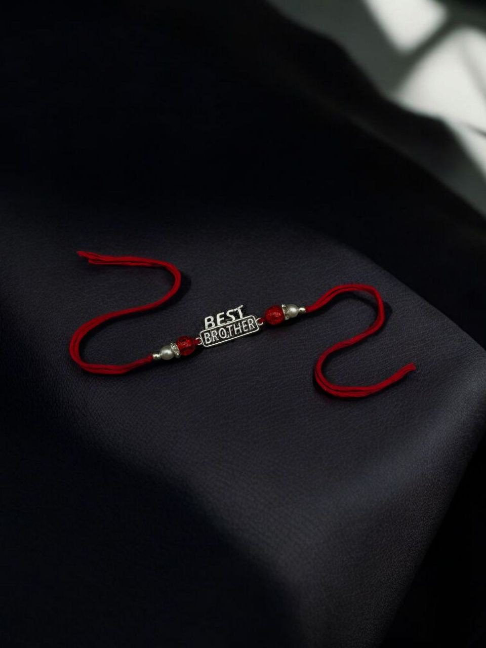 Oxidized Silver Best Brother Rakhi